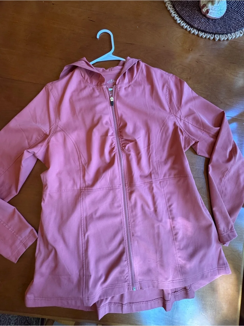 St John’s Bay Hooded Athletic Jacket Lightweight Size XL